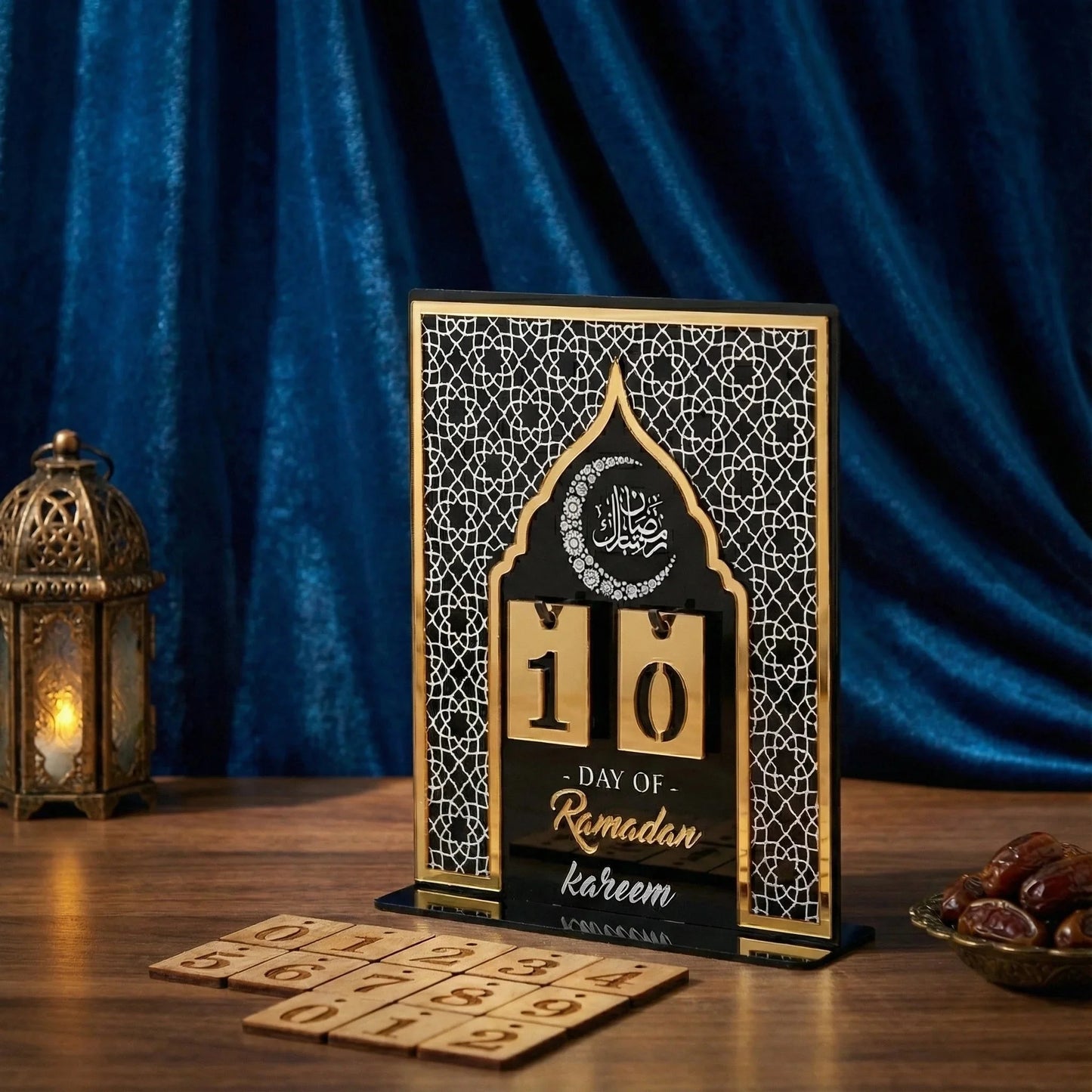 The Spec Keeper — Carved Wooden Eyeglass Stand — Ramadan Wooden Gift | Woodwaley