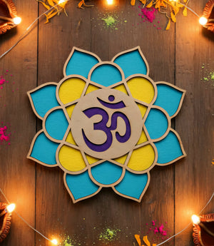 Design for Diwali Rangoli (Reusable, Readymade) Wood Waley