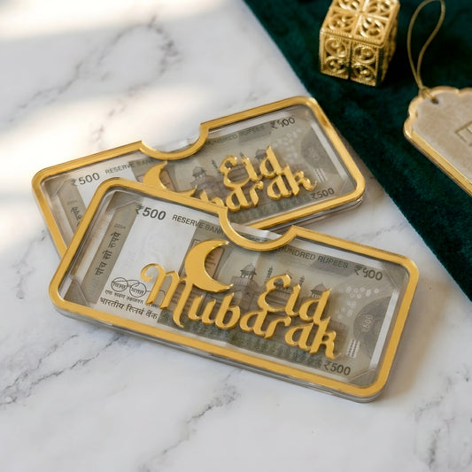 Golden Acrylic Premium Eidi Envelope