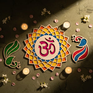 Om rangoli