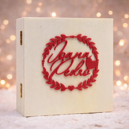 Surprise box for boyfriend — Couples Wooden Gift | Woodwaley