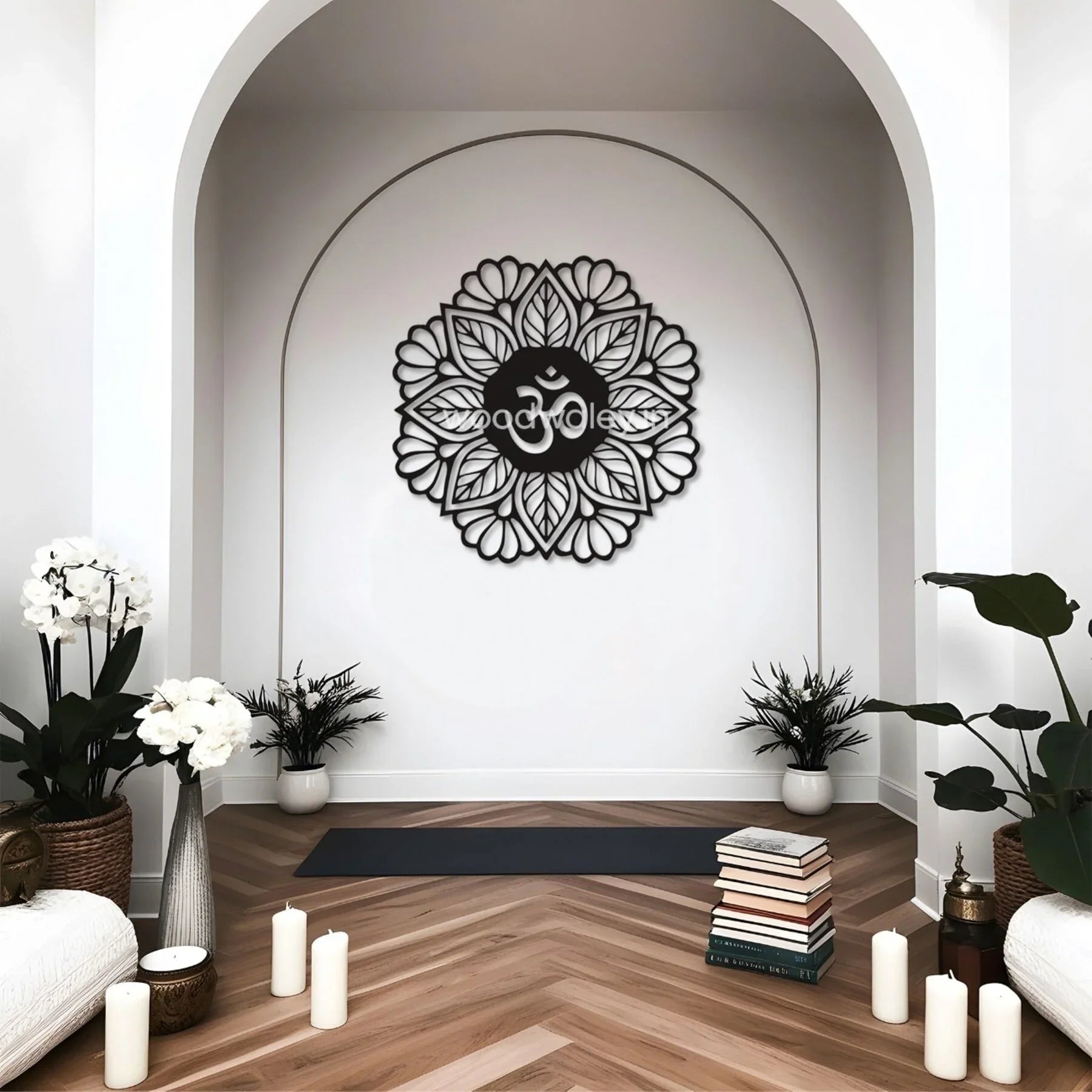 Om Aura Art - Wood Waley