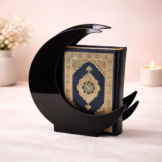 Premium Acrylic Quran Stand — Ramadan Wooden Gift | Woodwaley