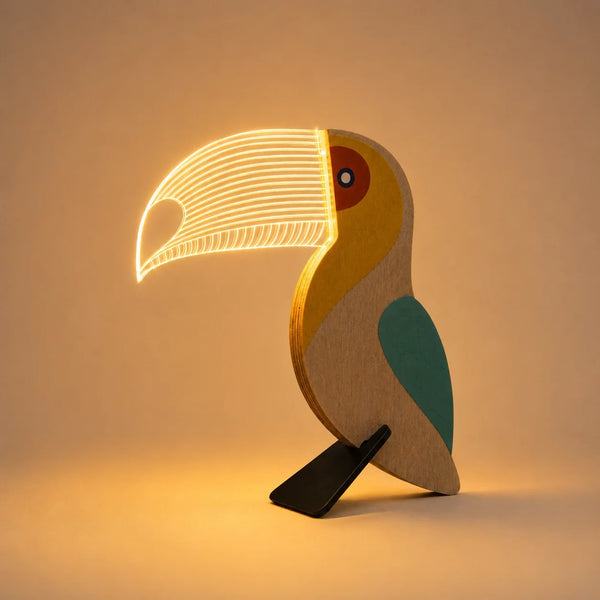 Wild & Lit — Wooden sculptures that come alive at night