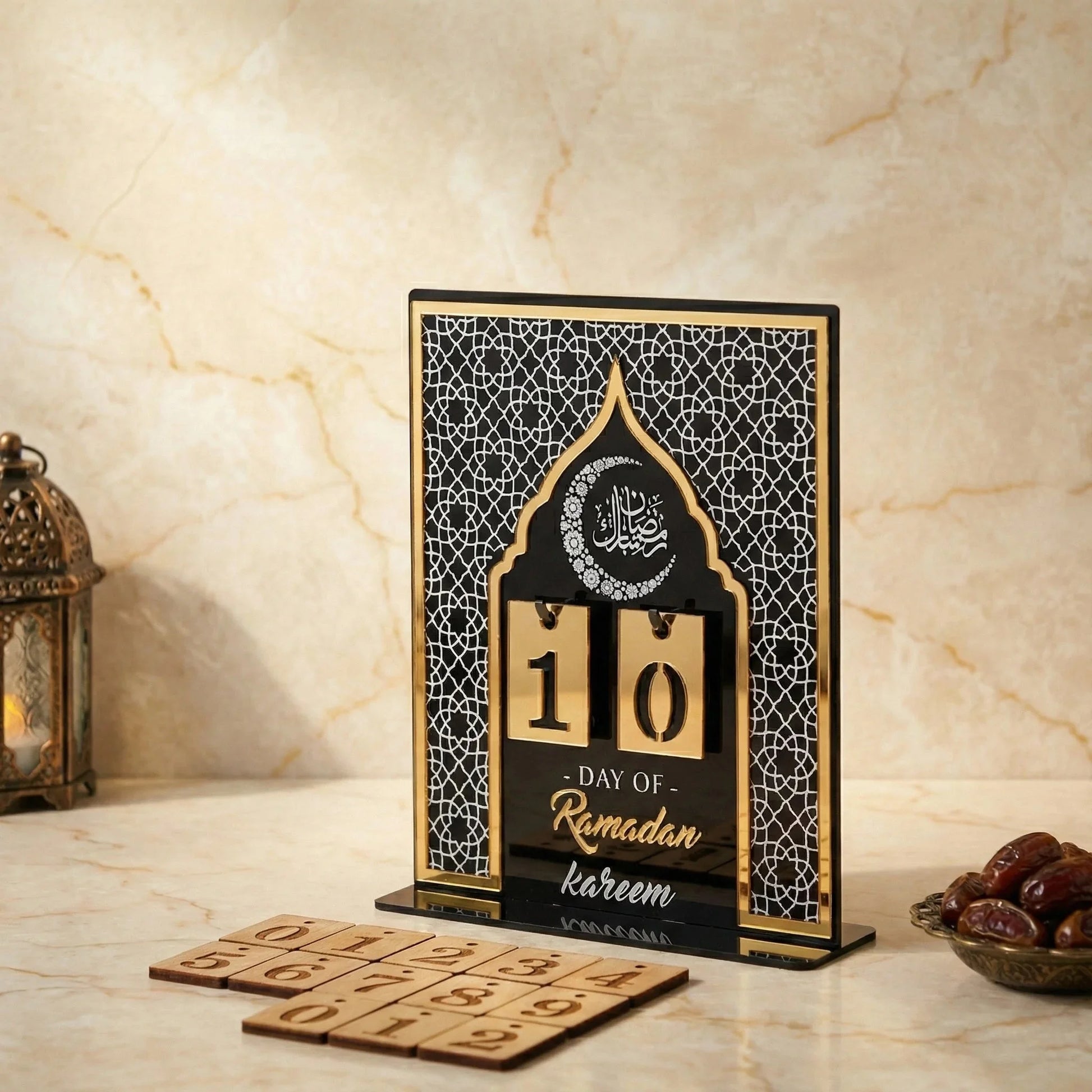 The Spec Keeper — Carved Wooden Eyeglass Stand — Ramadan Wooden Gift | Woodwaley