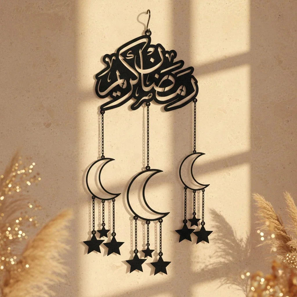 The Craft Wall — Personalized Wooden Wall Art Panel — Ramadan Wooden Gift | Woodwaley