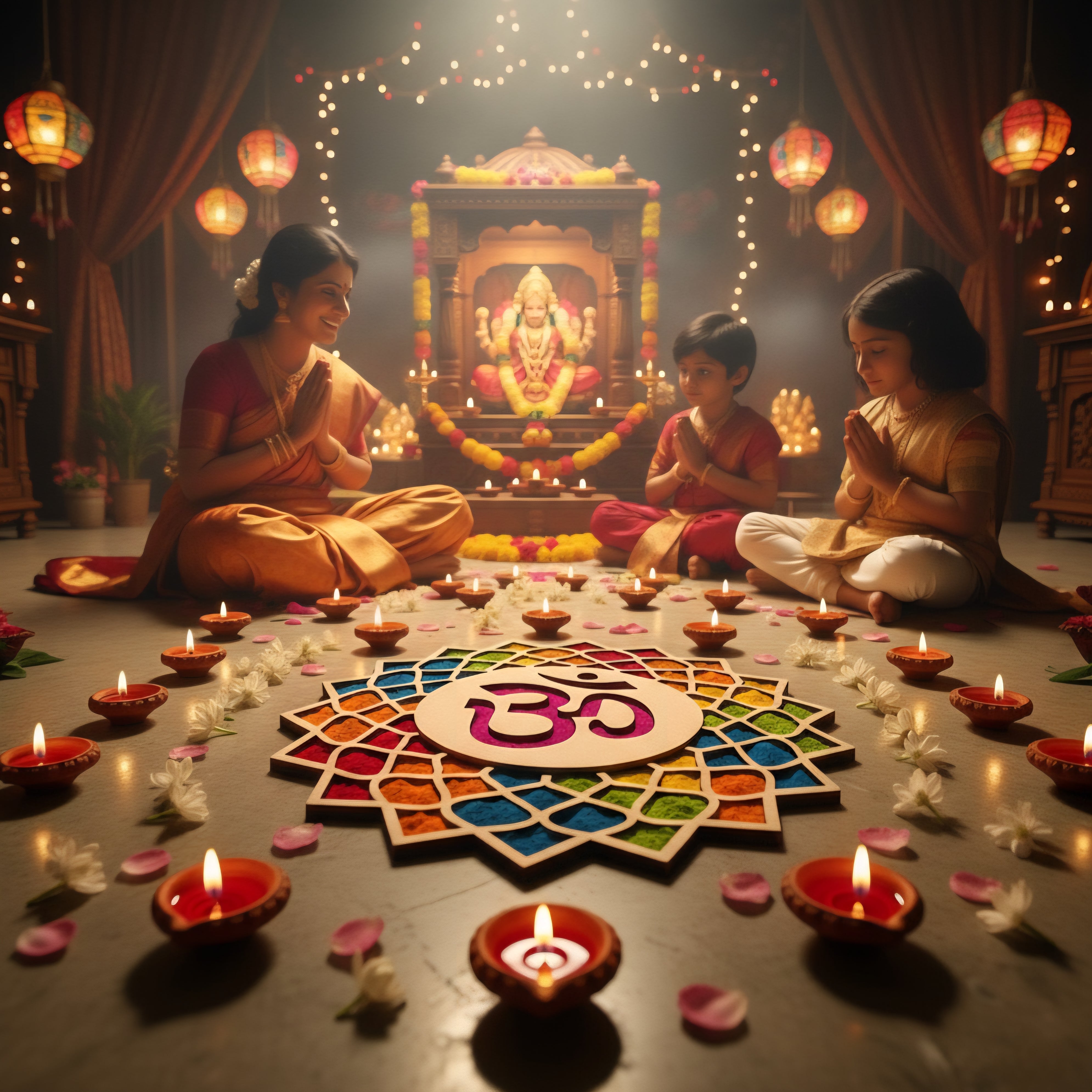 Om-rangoli