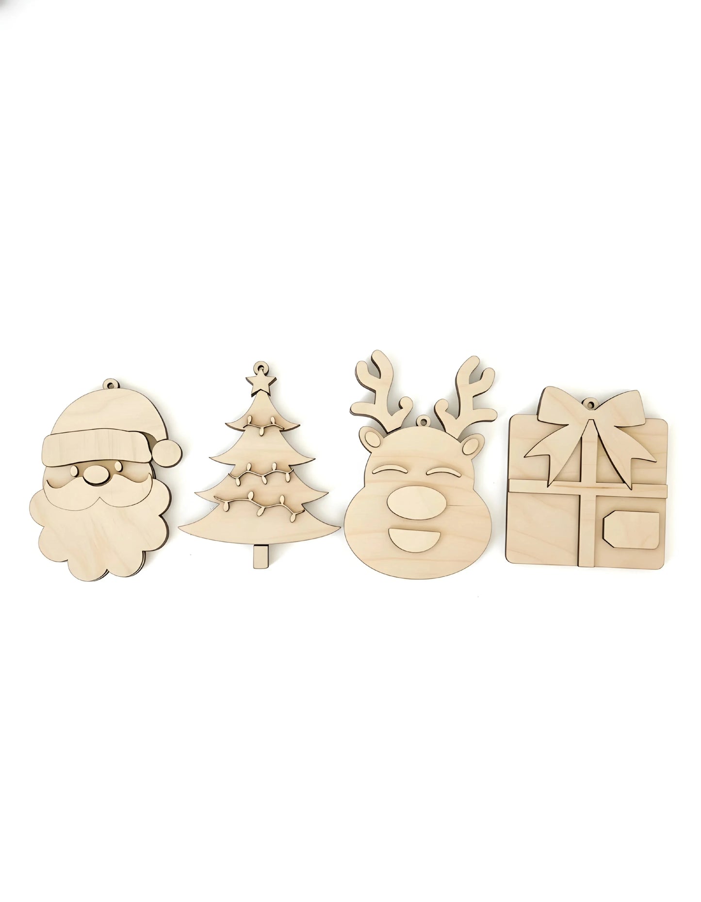 Christmas DIY Ornament Kit For Decors and Gifting — Christmas Wooden Gift | Woodwaley
