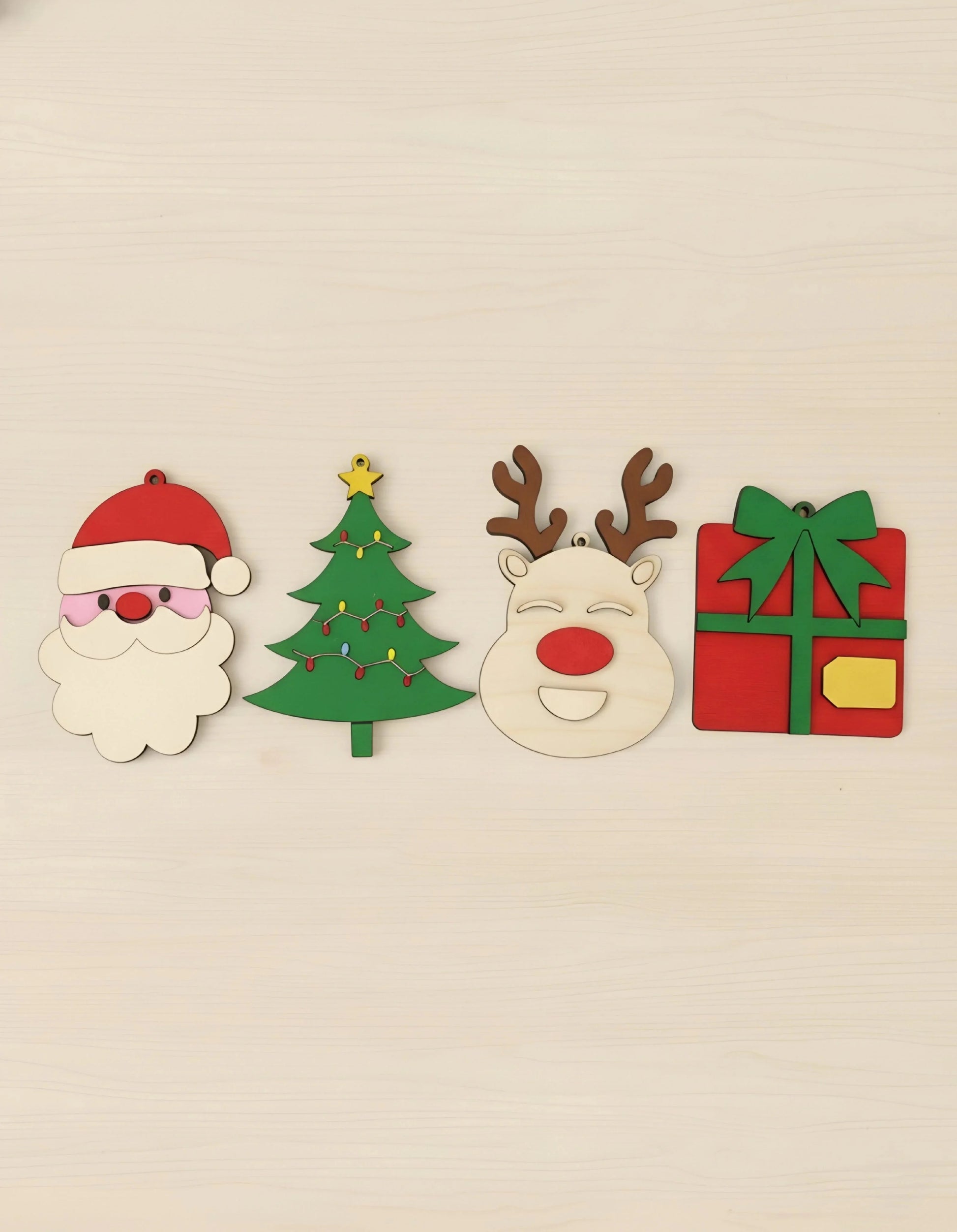 Christmas DIY Ornament Kit For Decors and Gifting — Christmas Wooden Gift | Woodwaley
