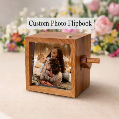 The Love Ledger Old-school charm A record of love Box — Couples Wooden Gift | Woodwaley