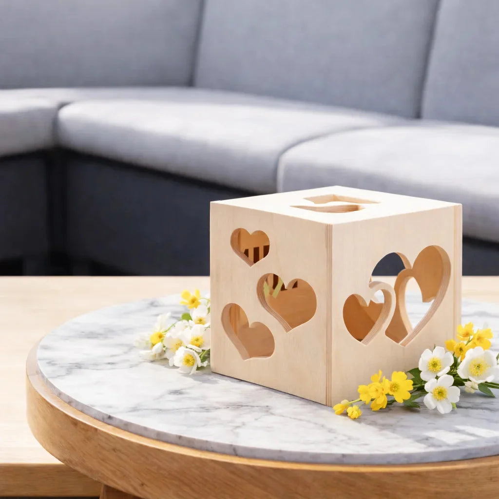 Customized Led Love Wooden Shadow Box For loved one — Couples Wooden Gift | Woodwaley