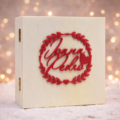 Surprise box for boyfriend — Couples Wooden Gift | Woodwaley