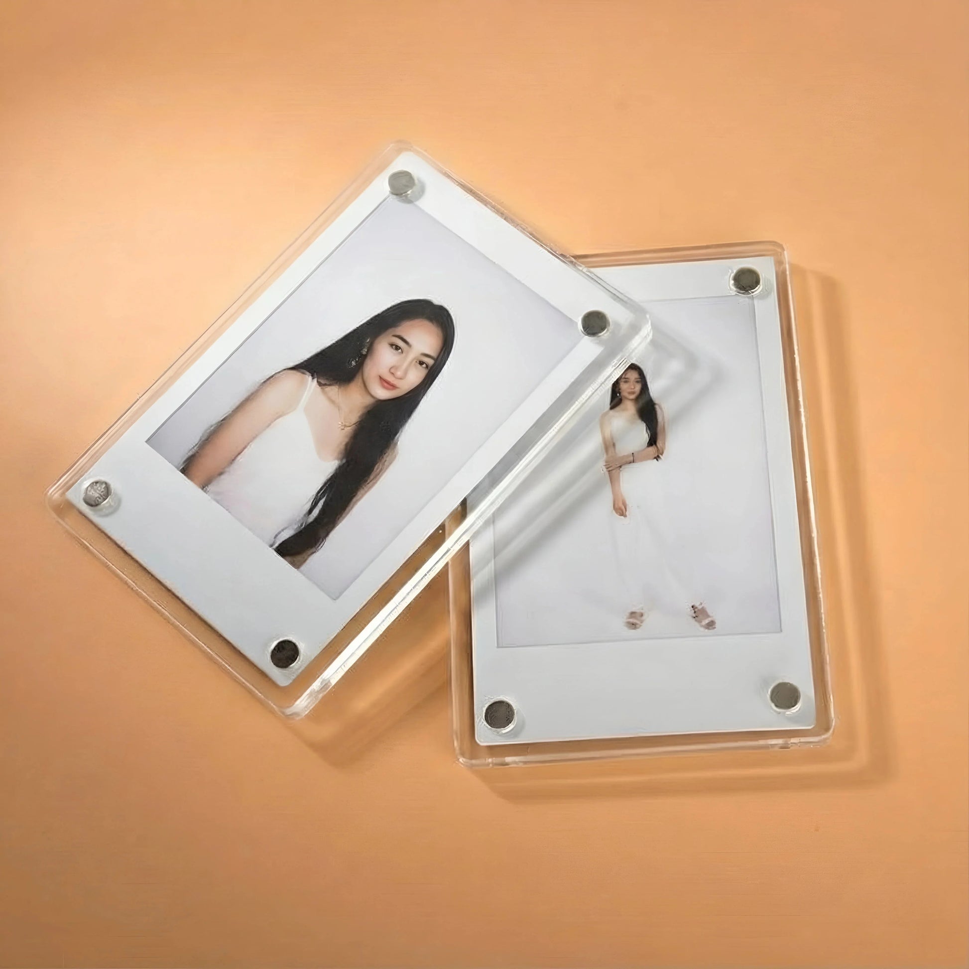 The Memory Frame — Personalized Engraved Wood Display — Couples Wooden Gift | Woodwaley