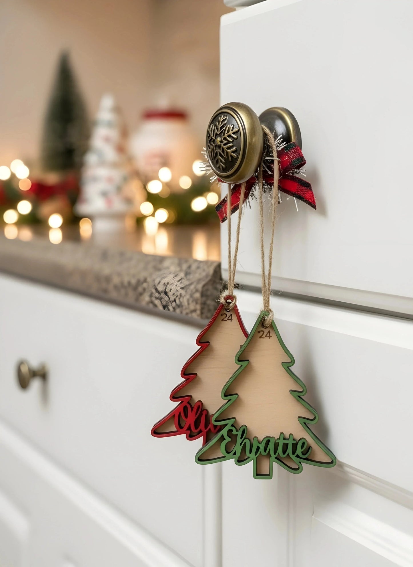 Pine Wonders Christmas Ornaments — Christmas Wooden Gift | Woodwaley
